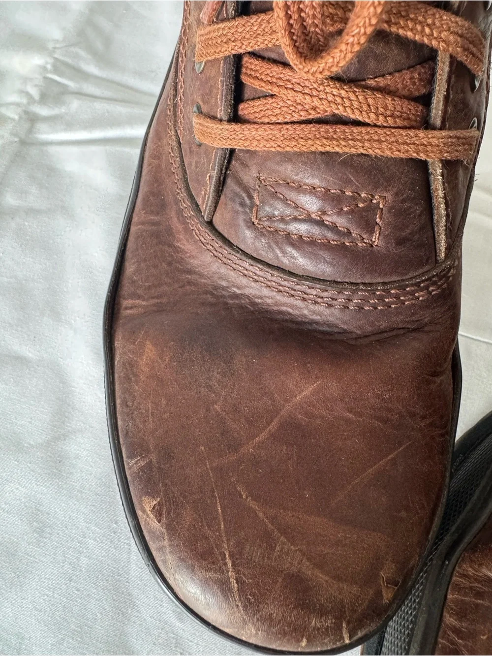Sorel Men's Brown Leather and Suede Lace-Up Boots Size 12